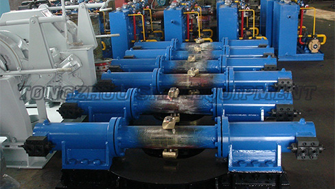 Equipo de dirección hidráulico de tipo tenedor