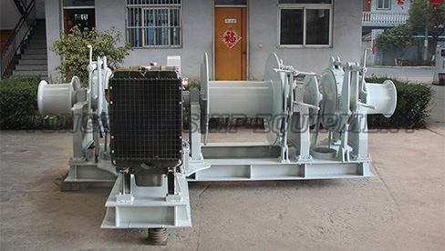 Windlass combinados y amarre combinados con motor diesel